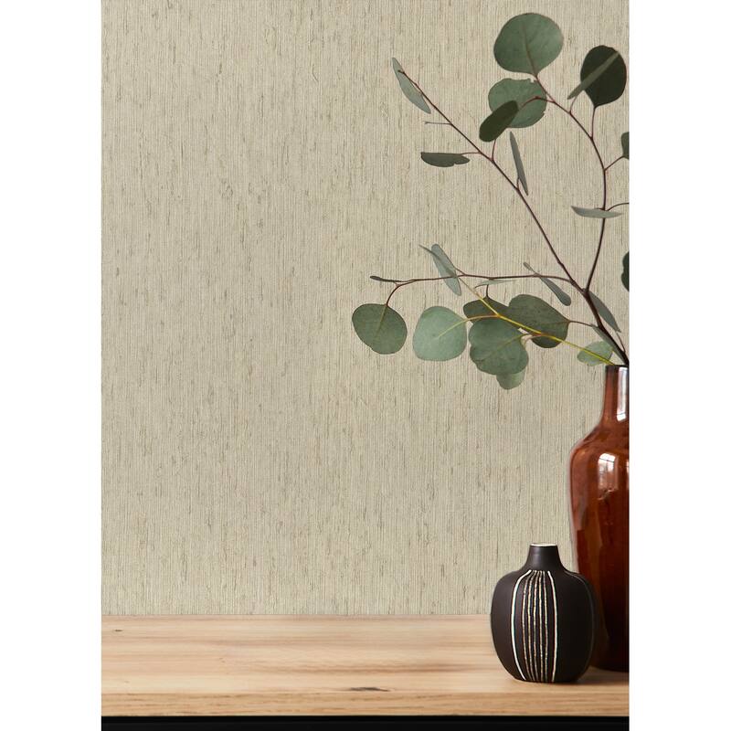 A-Street Prints Roison Bone Birch Bark Wallpaper