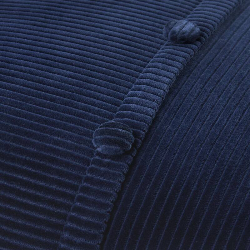 Livabliss Corduroy Quarters Modern Accent Pillow.