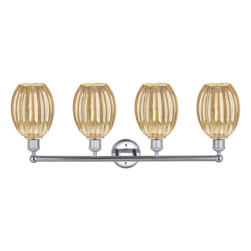Innovations Lighting Endless Possibilities Edison - Preston - 4 Light 33" Bulb Shade Bath Vanity Light