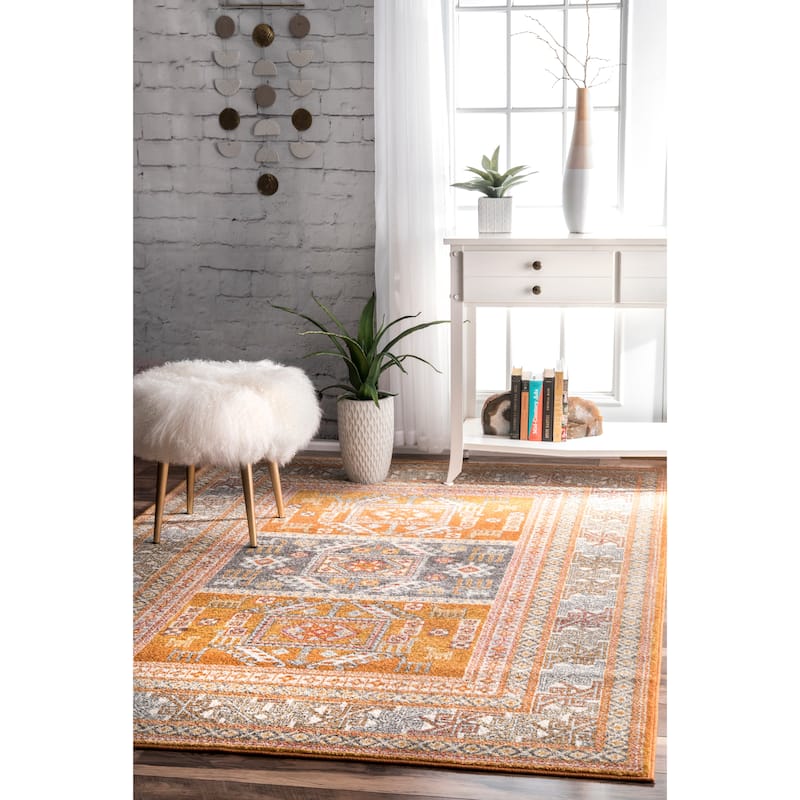 Nuloom Vintage Lorena Tribal Area Rug