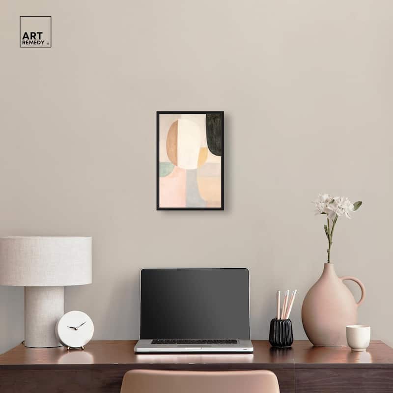 Soft Cubism I Canvas by Art Remedy