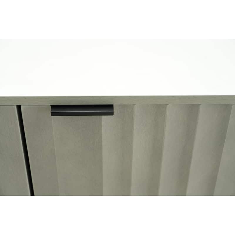 Engineered Wood Modern Kitchen Storage Cabinet To Save Space