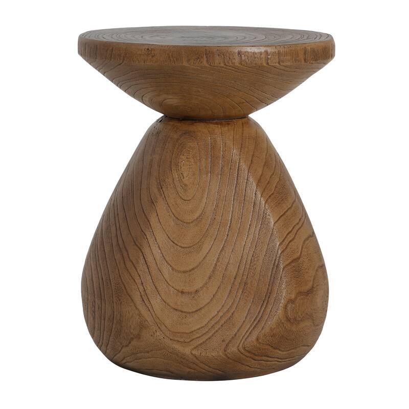 Christopher Knight Home - Patti Classic Outdoor MGO Side Table with Wood Grain Finish - Set of 1