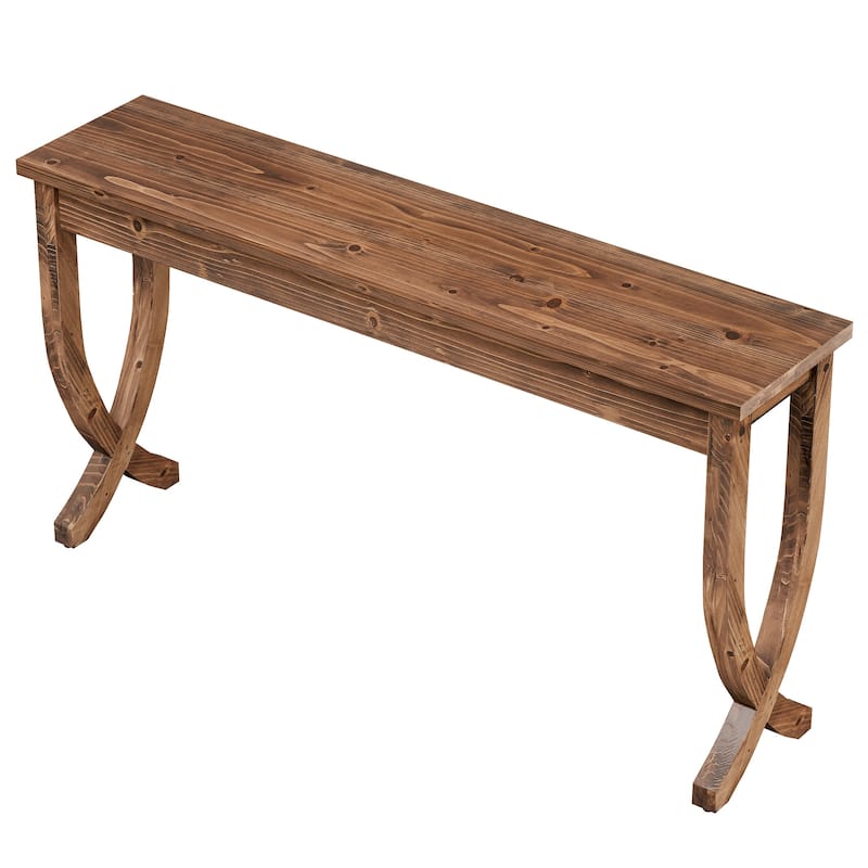 63-Inch Console Table, Farmhouse Entryway Table, Long Sofa Table