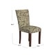 preview thumbnail 53 of 74, HomePop Classic Parsons Medallion Dining Chair (Set of 2)