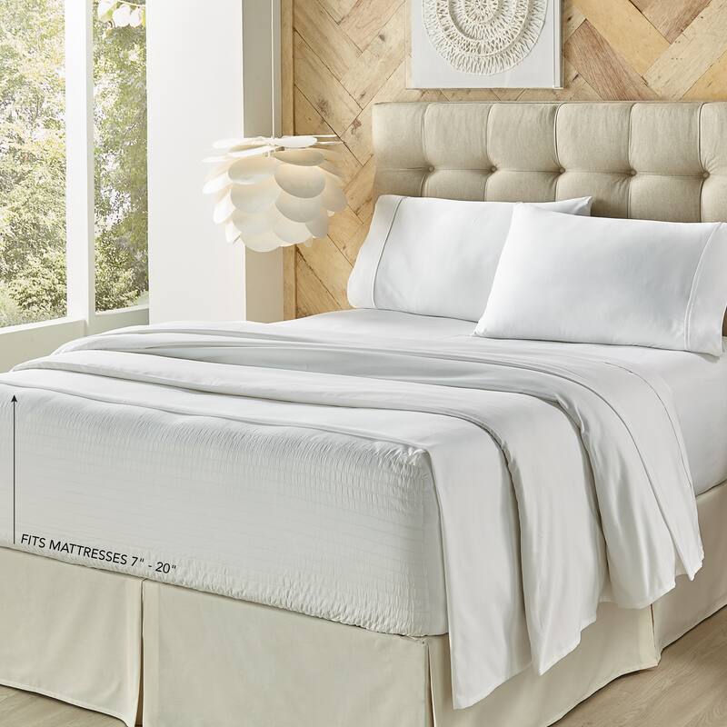 Five Queens Court Royal Fit 500 TC 4-pc. Bedsheet Set