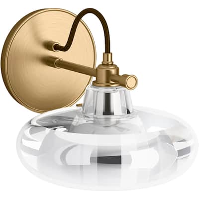 Kohler Lighting Modern Farm 8" Wide Water Globe Wall Sconce