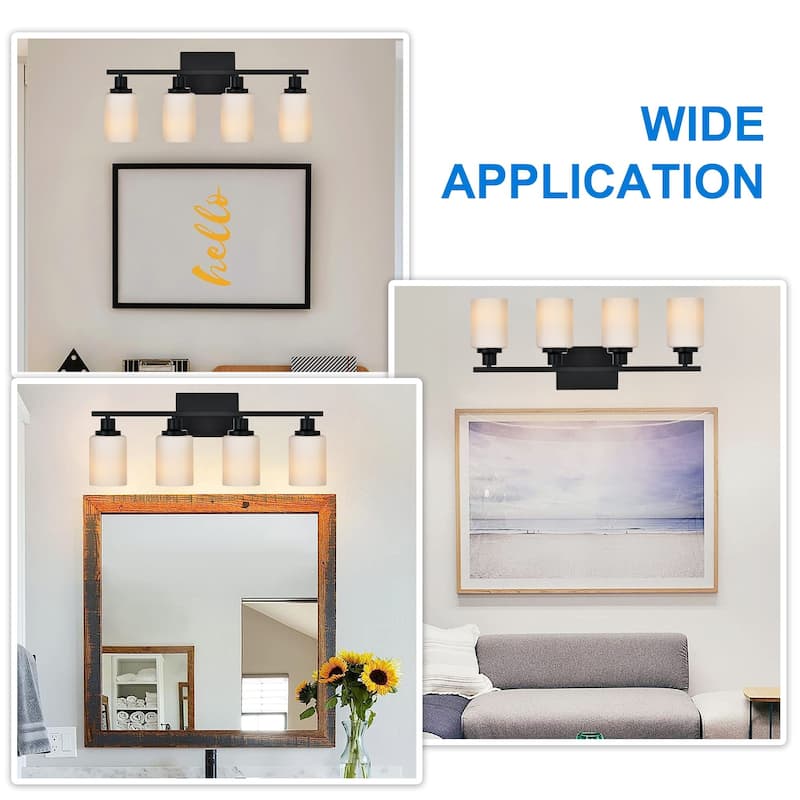 4-Light Bathroom Vanity Light