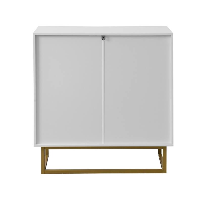 Storage Cabinet with 2 Doors, Kitchen Buffet Cabinet with Storage