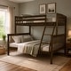 preview thumbnail 24 of 32, Somette Claire Bunk Bed (Mattresses Not Included) Rustic Walnut - Twin/Full