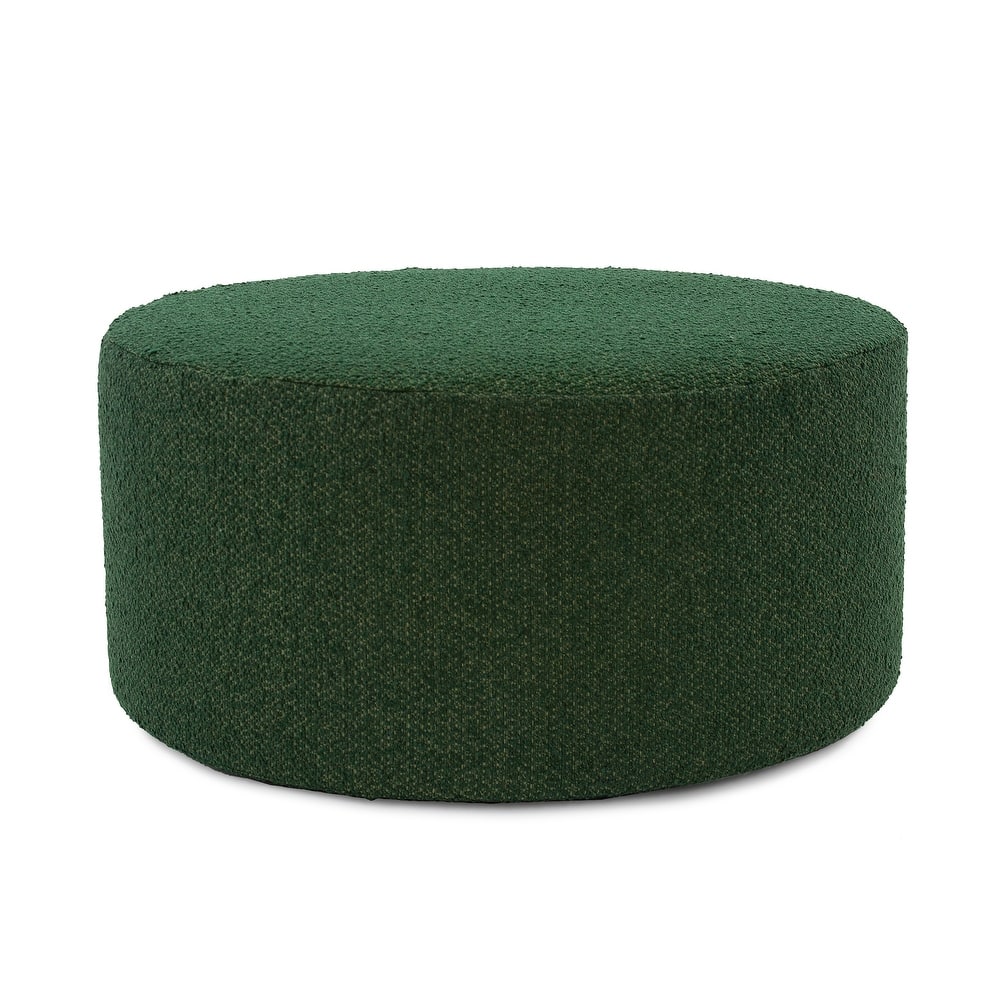 Allan Andrews Universal 36" Round Ottoman with Cover, Barbet Collection