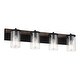 preview thumbnail 5 of 6, Acroma 4 Light 31 Inch Modern Farmhouse Rustic Bathroom Vanity Lights-UL