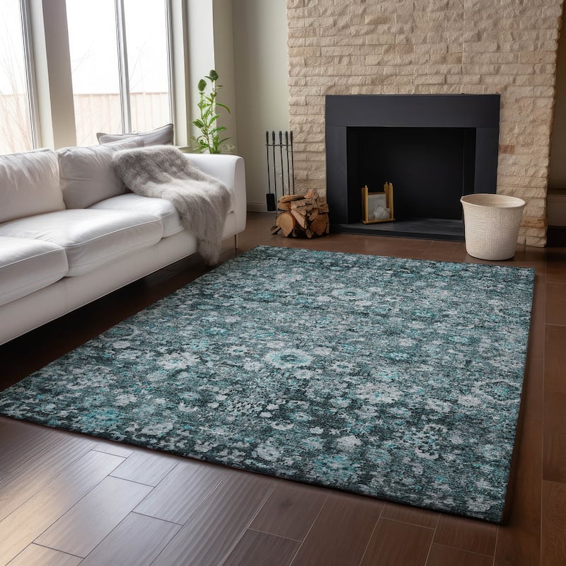 Premium Washable Super Soft Vintage Traditional Mayfield Rug