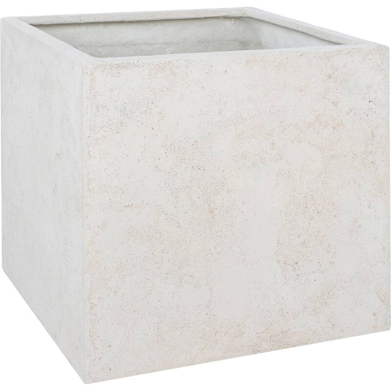 Renwil Alona Indoor/Outdoor Volcanic Stone Planter, Beige