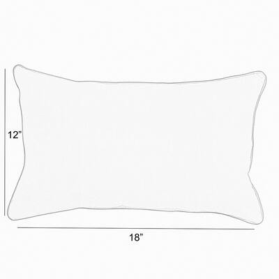 Sunbrella Canvas Hot Pink Indoor/Outdoor Knife Edge Pillow (Set of 2)