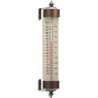 Taylor 482BZ Tube Glass Thermometer, 12.25", Bronze