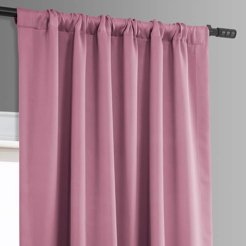 Exclusive Fabrics Room Darkening Curtain Panel Pair 63 inches (2 Panels) - 50 x 63