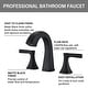 preview thumbnail 13 of 17, Vanityfair 8" Widespread Double Handles Bathroom Sink Faucet with Drain Assembly