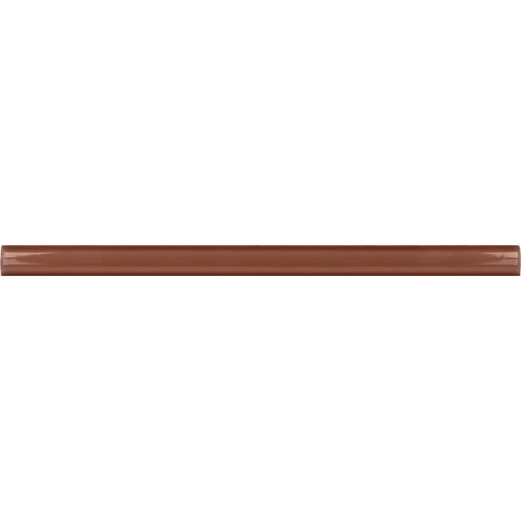 Apollo tile 0.5" x 8" Arte Glossy Red Ceramic Tile (0.3 sq ft/case) - 10 Pack