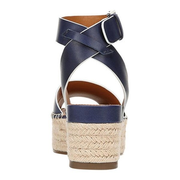 franco sarto navy sandals