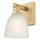 Option Brushed Brass / White