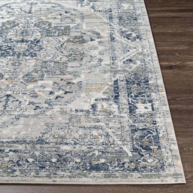 Livabliss Jolie Updated Traditional Medallion Area Rug