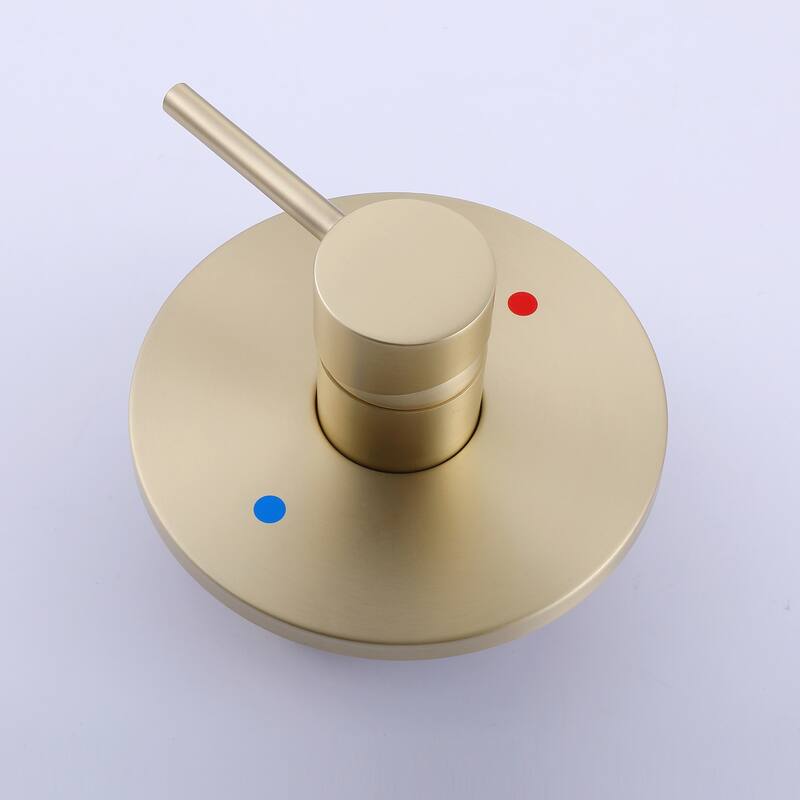 Rbrohant Bathroom Rainfall Shower System with 3-Setting Handheld Shower