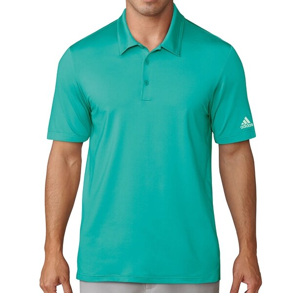 adidas men's climalite blended pique polo