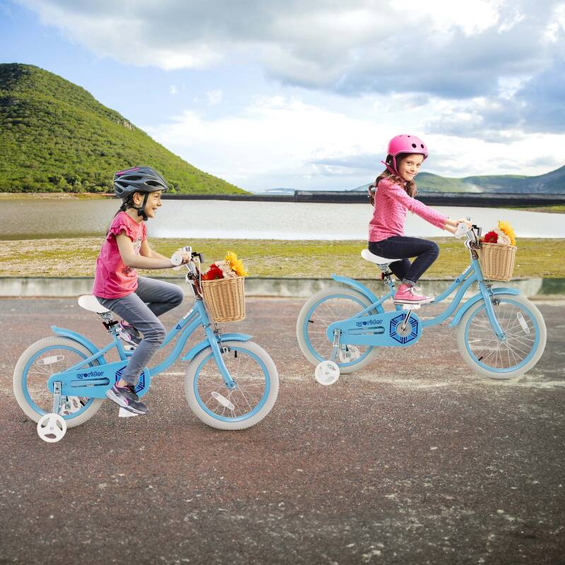 Prorider 16" Kid’s Bike with Training Wheels Adjustable Handlebar Seat - See Details