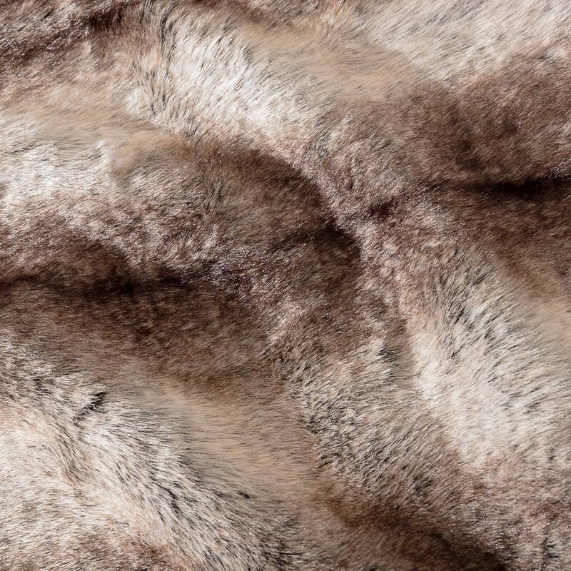 Bare Home Faux Fur Blanket - Ultra-Soft Blanket - Luxurious Fuzzy Warm