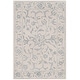 preview thumbnail 9 of 12, SAFAVIEH Handmade Glamour Rebeca Modern Viscose Rug 2' x 3' - Silver/Ivory - Rectangle