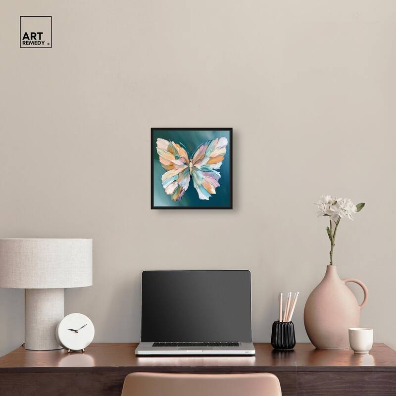 Wings of Duality Canvas by Art Remedy