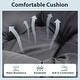 preview thumbnail 2 of 14, HDPE Egg Hanging Chair with Stand - 350lb Capacity Indoor/Outdoor Swing Chair, Includes Cushion and Adjustable Chain