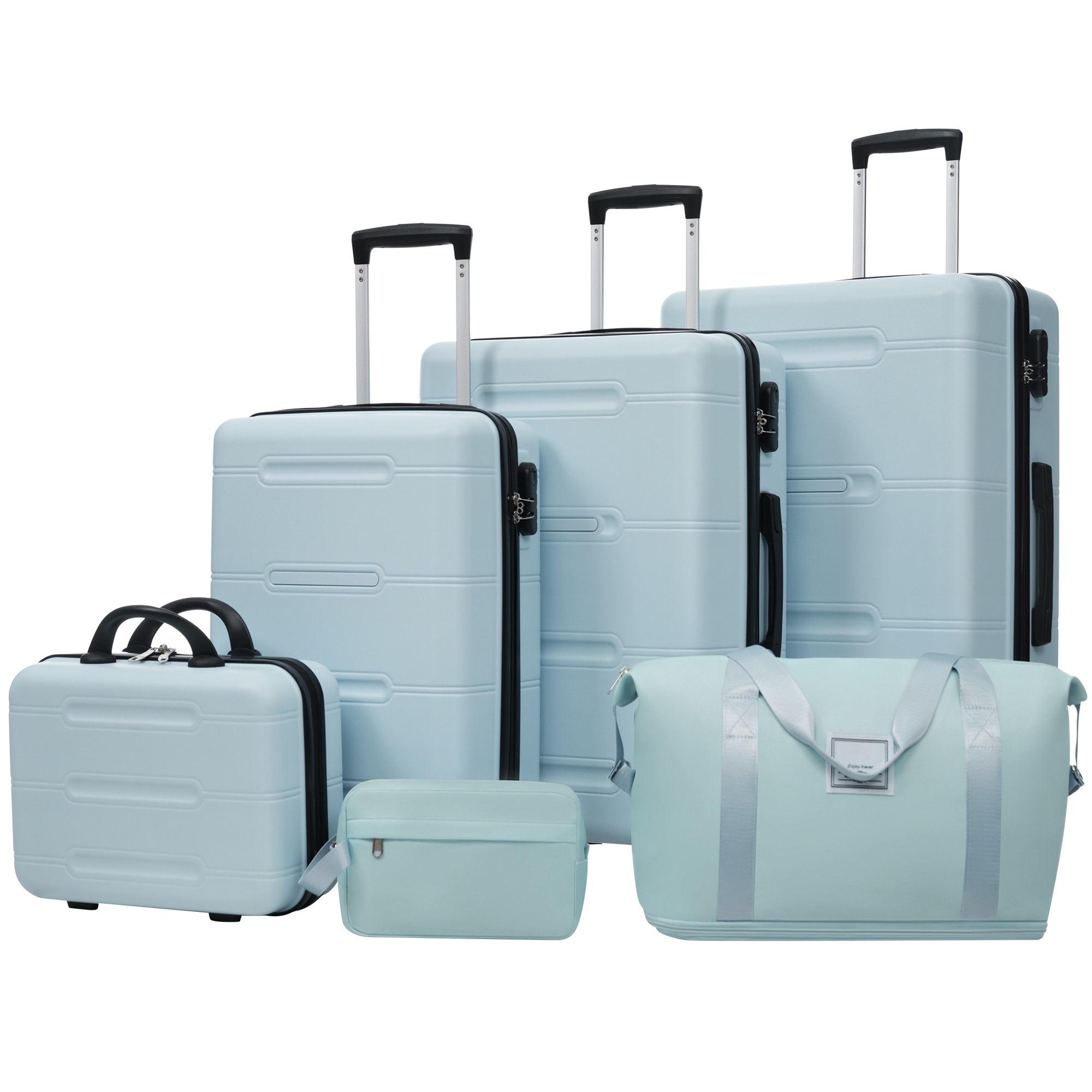 6 Piece Luggage Set
