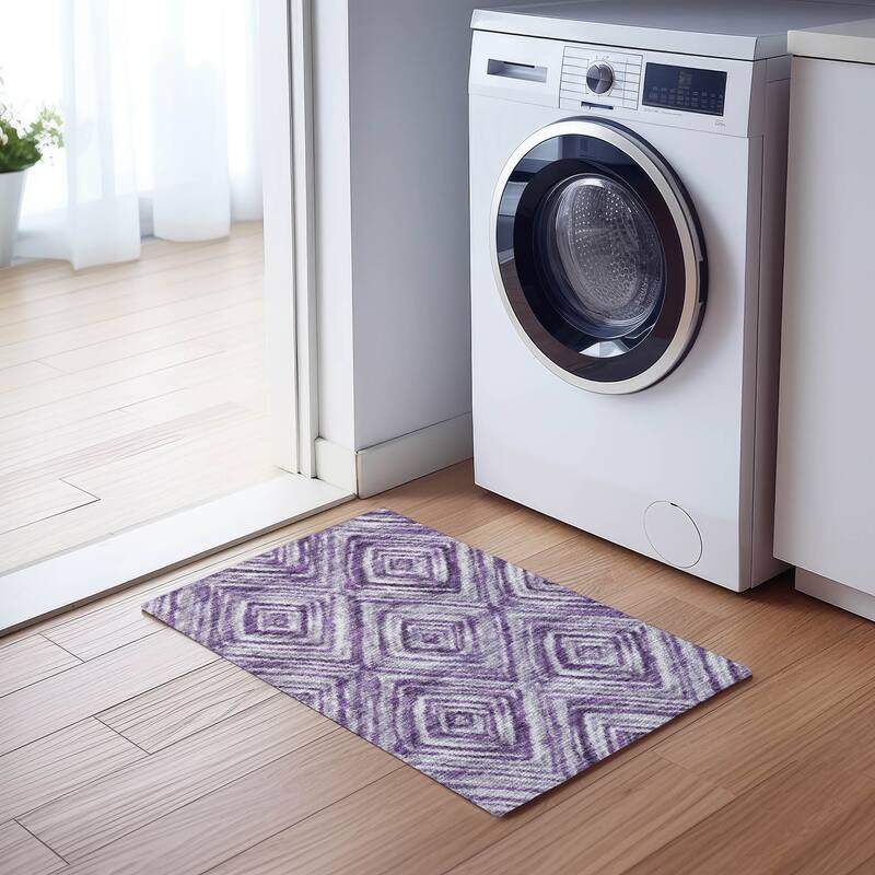 Machine Washable Indoor/ Outdoor Chantille Moroccan Boho Contemporary Rug