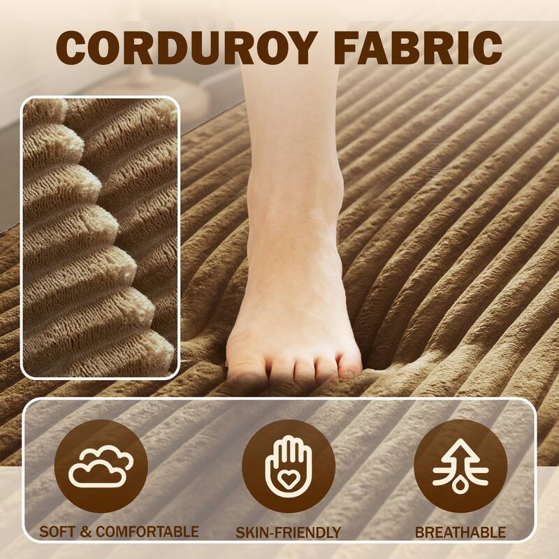 Modern 78.7" Floor Sofa With 2 Pillows For Small Pace Living Room, Convertible Sleeper Sofa Bed