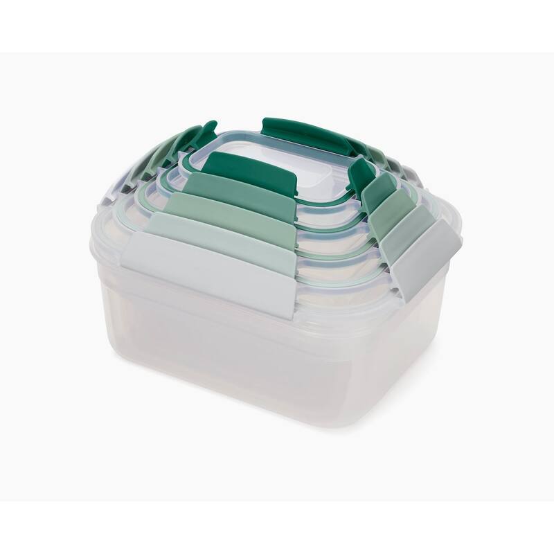 Joseph Joseph Nest Lock 10-piece Food Storage Container Set, BPA Free - Sage