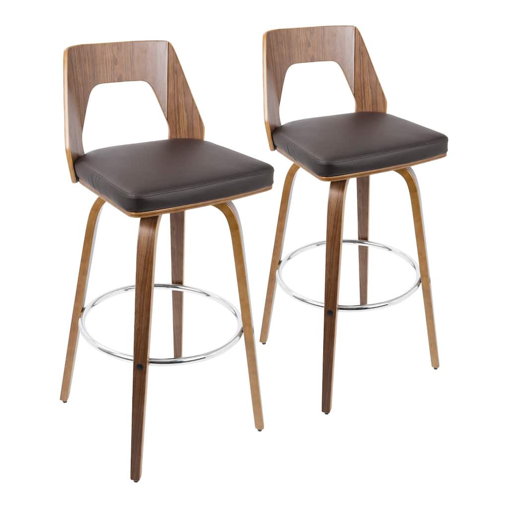 Carson Carrington Culnady Mid-century Modern Bar Stool (Set of 2)