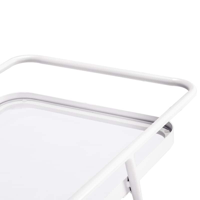 SAFAVIEH Home Zunia 2 Tier Bar Cart - 36"W x 19"D x 30"H