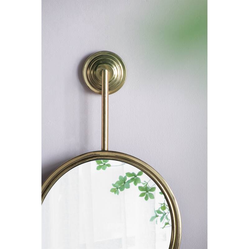 2 Circle Mirrors for Wall Decor