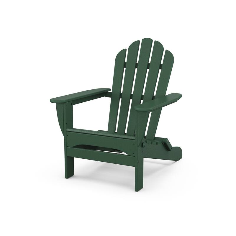 Trex Outdoor Furniture Monterey Bay Folding Adirondack Chair - Rainforest Canopy