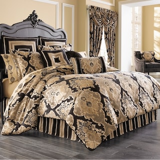 J. Queen New York Bradshaw Black Comforter Set