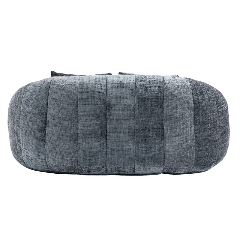 GDFStudio - Laurel Chenille 2-Seater Lazy Sofa with High-Density Foam and Oversized Comfort