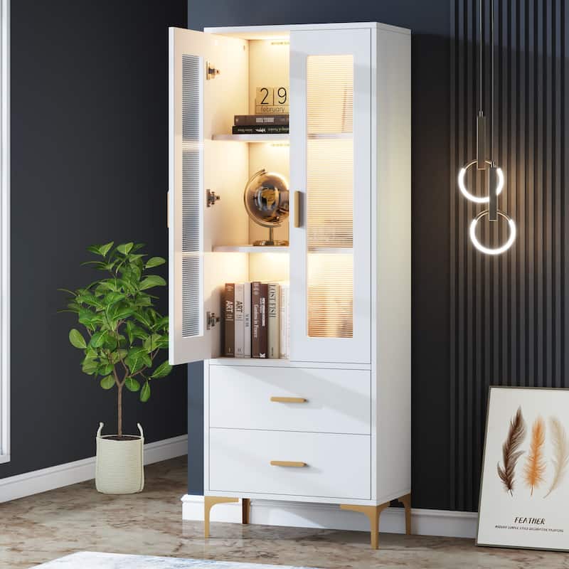 Freestanding Storage Cabinet for Living Room