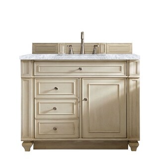 James Martin Vanities Bristol 36" Single Vanity, Vintage Vanilla