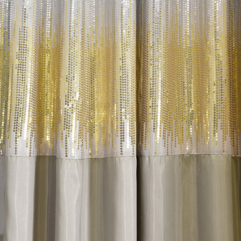 Lush Decor Night Sky Wide Width Single Curtain Panel (1Panel)