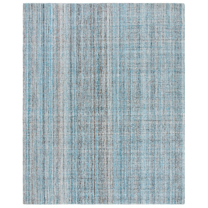 SAFAVIEH Handmade Abstract Coraly Modern Viscose Rug - 9' x 12' - Blue/Multi