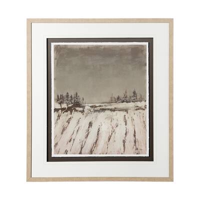 Silent Snow II Framed Art Print