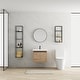 Wall Mount 24 Inch Bathroom Vanity W/Sink Combo for Small Space, Modern ...