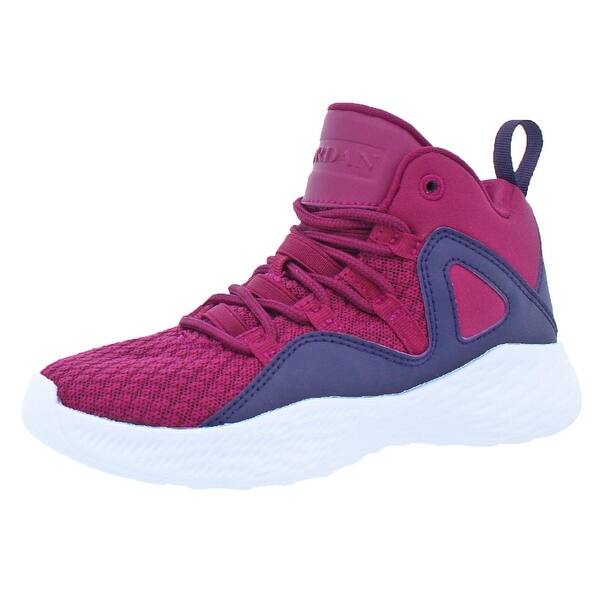 Shop Jordan Girls Formula 23 Basketball Shoes Lightweight Sneakers